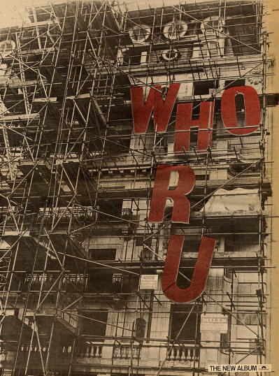 The Who - Who Are You - 1978 UK