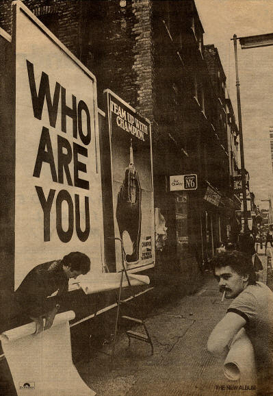 The Who - Who Are You - 1978 UK