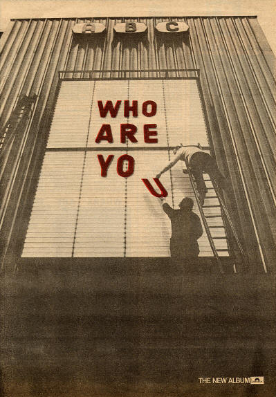 The Who - Who Are You - 1978 UK