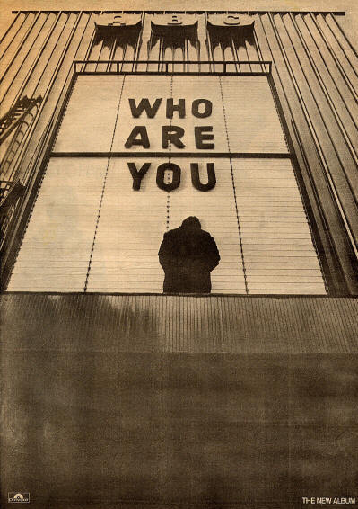 The Who - Who Are You - 1978 UK