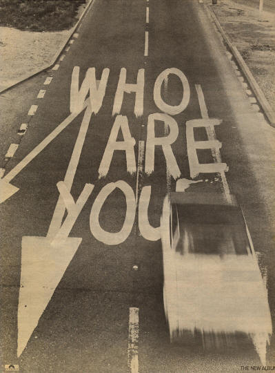 The Who - Who Are You - 1978 UK