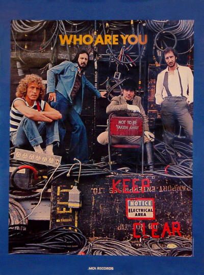 The Who - Who Are You - 1978 USA (Promo)