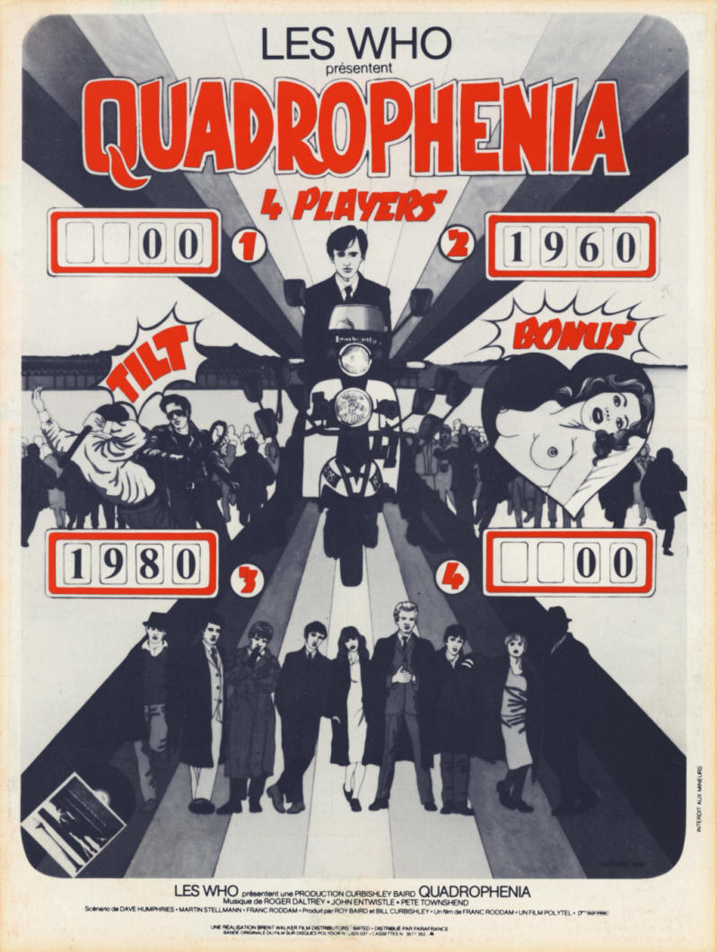 The Who - Quadrophenia - France - 1979 Press Kit