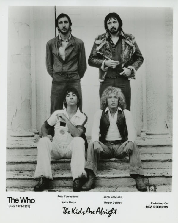 The Who - USA - 1979 The Kids Are Alright Press Kit