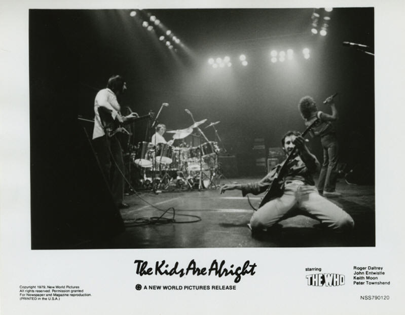 The Who - USA - 1979 The Kids Are Alright Press Kit