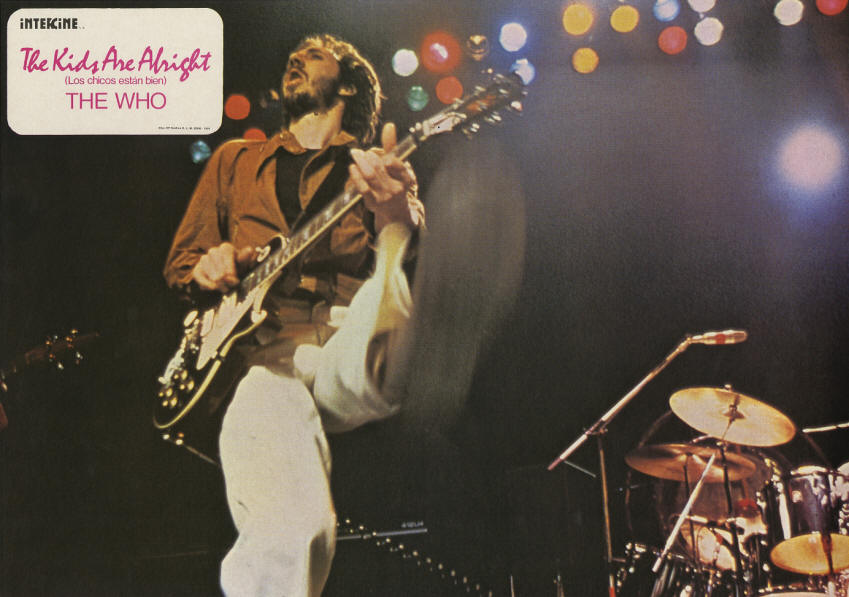 The Who - The Kids Are Alright - 1979 Spain Lobby Cards