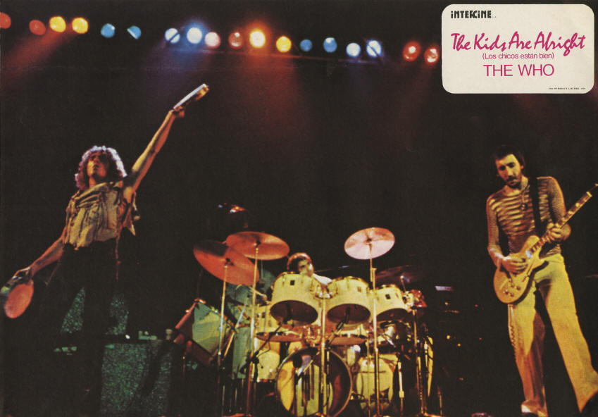 The Who - The Kids Are Alright - 1979 Spain Lobby Cards