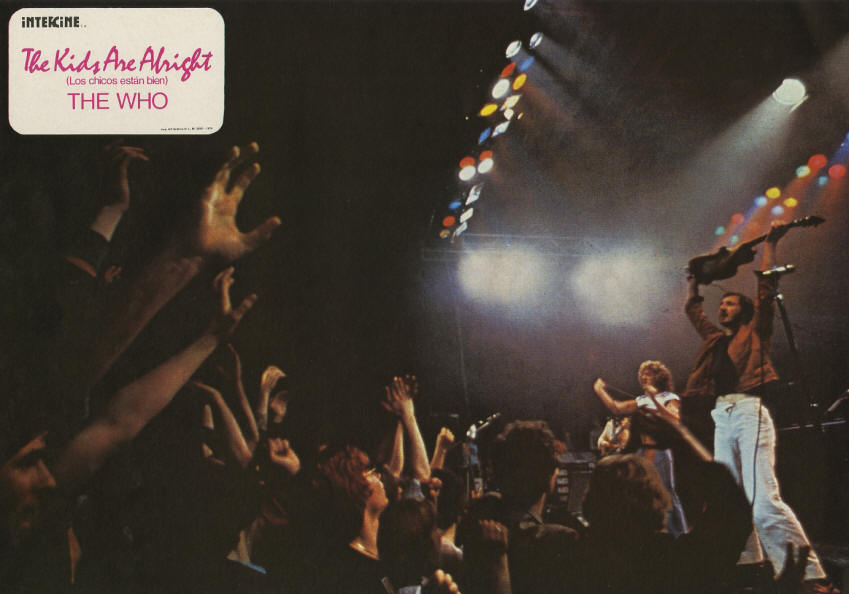 The Who - The Kids Are Alright - 1979 Spain Lobby Cards