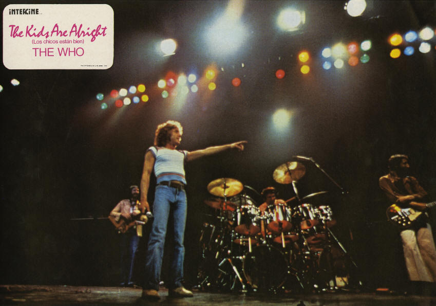 The Who - The Kids Are Alright - 1979 Spain Lobby Cards