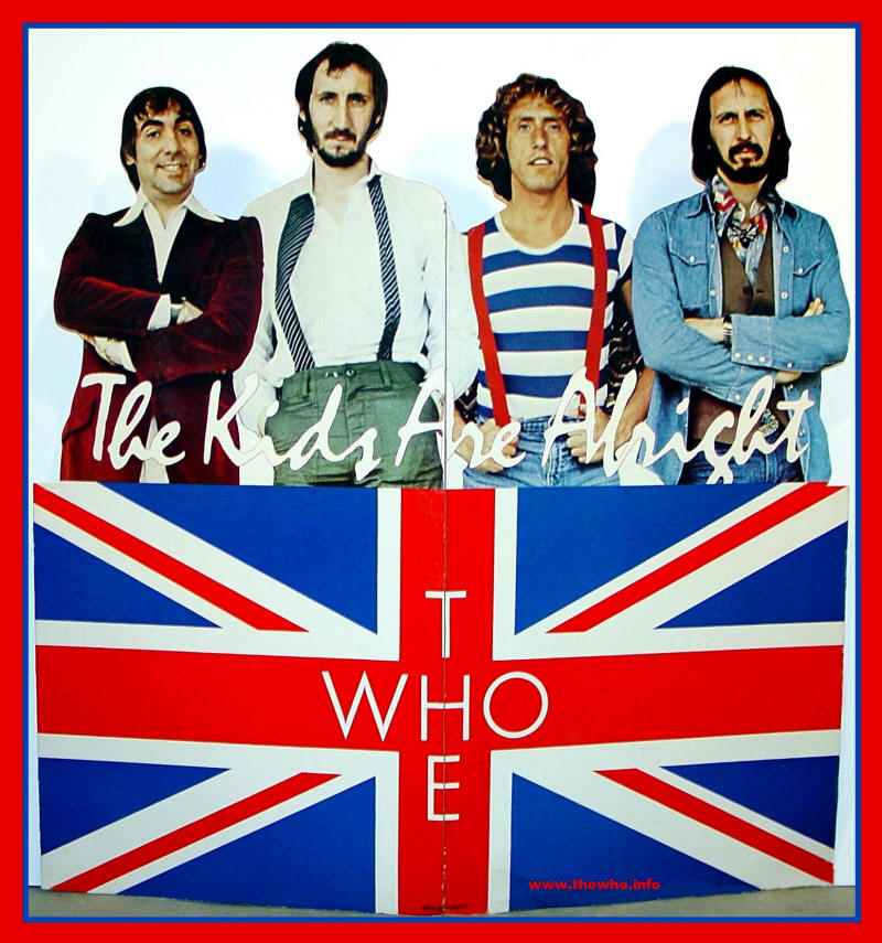 The Who - The Kids Are Alright - 1979 USA Standee (Store Display)
