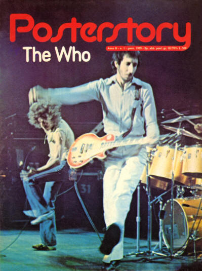 The Who - Italy - Poster Story - January, 1979