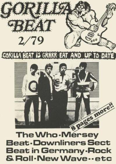 The Who - Germany - Gorilla Beat Magazine - February, 1979