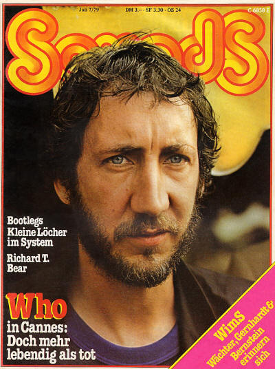 The Who - Germany - Sounds - July, 1979 