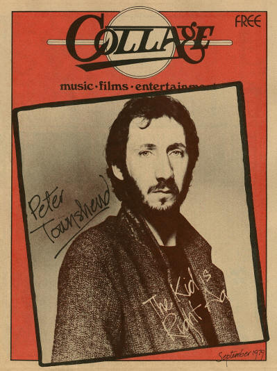 Pete Townshend - USA - Collage - September, 1979
