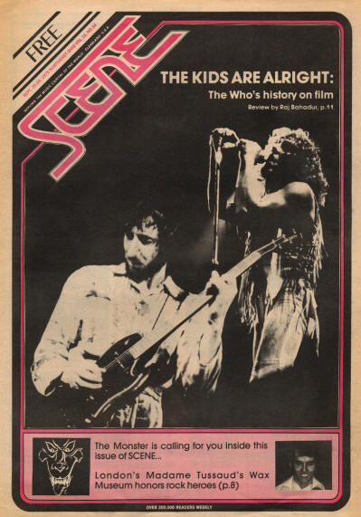 The Who - USA - Scene - September 20 - 26, 1979