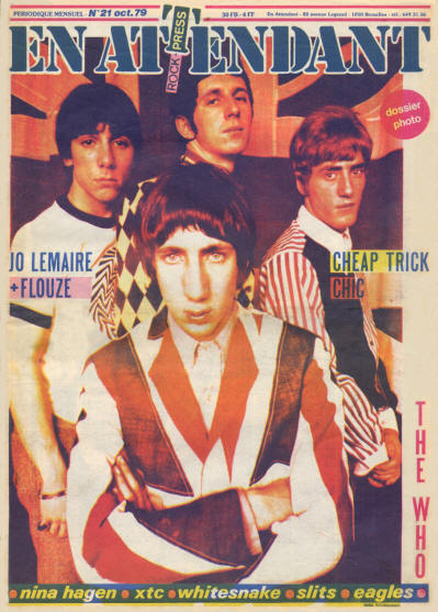 The Who - Belgium - En Attendant - October, 1979