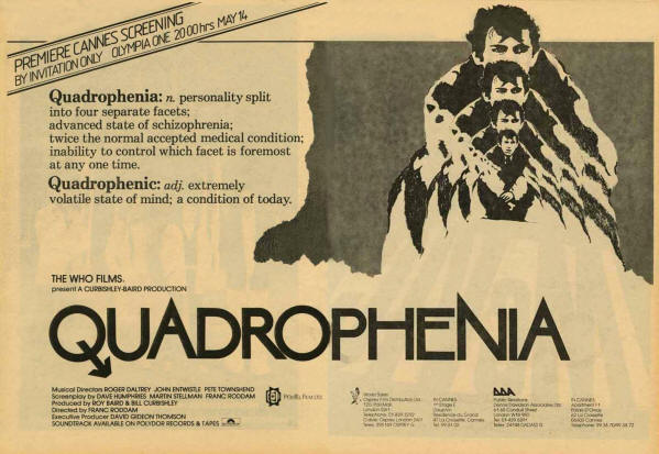 The Who - Quadrophenia - 1979 USA