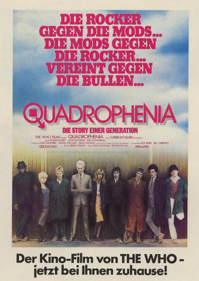 The Who - Quadrophenia (Movie) - 1979 Germany