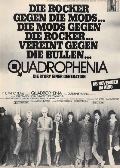 The Who - Quadrophenia - 1979 Germany