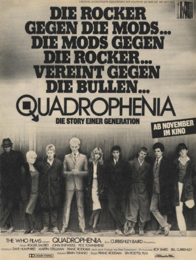 The Who - Quadrophenia - 1979 Germany