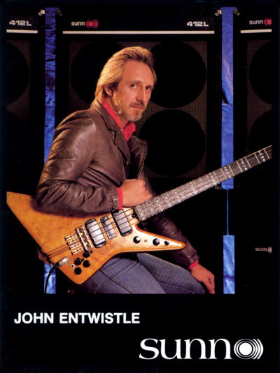John Entwistle - Sunn - 1979 USA