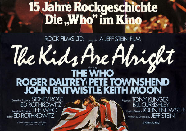 The Who - The Kids Are Alight - 1979 Germany (Promo)
