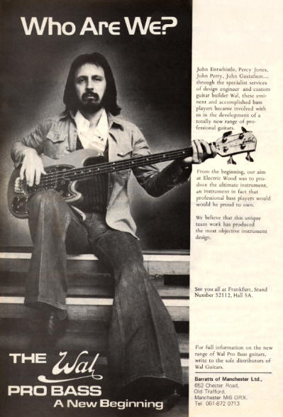 John Entwistle - Wal Pro Bass - 1979 UK