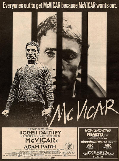 Roger Daltrey -McVicar - 1980 UK