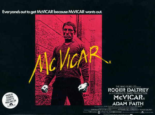 Roger Daltrey - McVicar - 1980 UK (Promo)