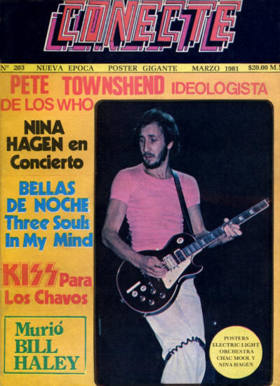 The Who - Mexico - Conelte - March, 1981 