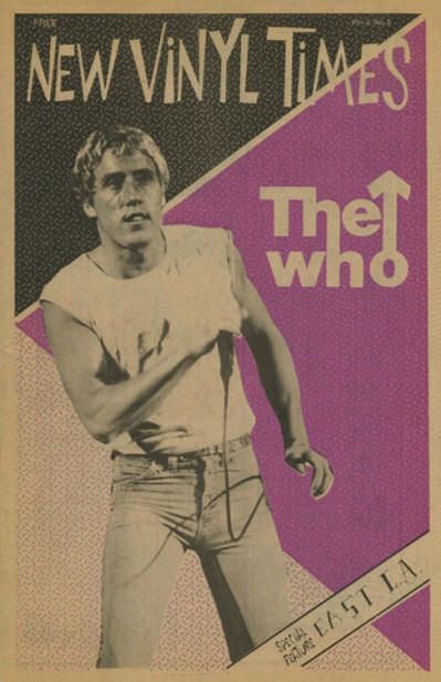 The Who - USA - New Vinyl Times - March, 1981