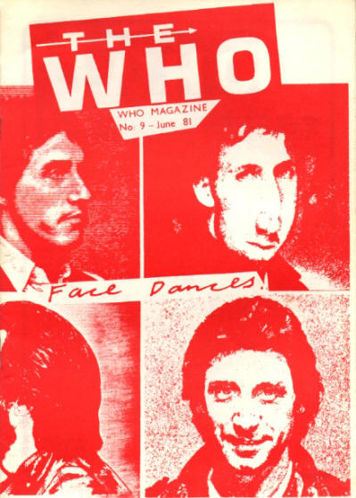 The Who - UK - The Who Magazine #9 - June, 1981
