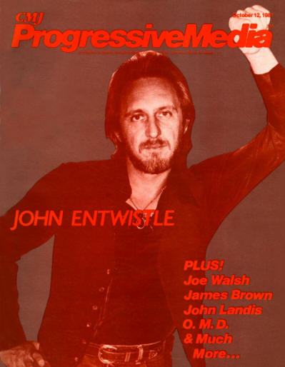 John Entwistle - USA - Progressive Media - October 12, 1981