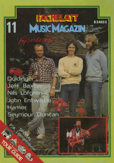 John Entwistle - Germany - Fachblatt - November, 1981 