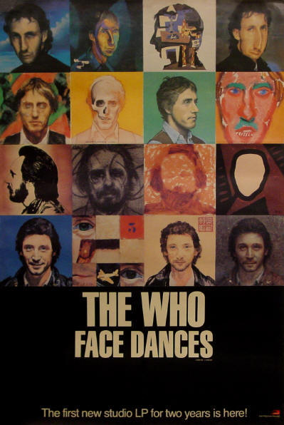 The Who - Face Dances - 1981 UK (Promo)