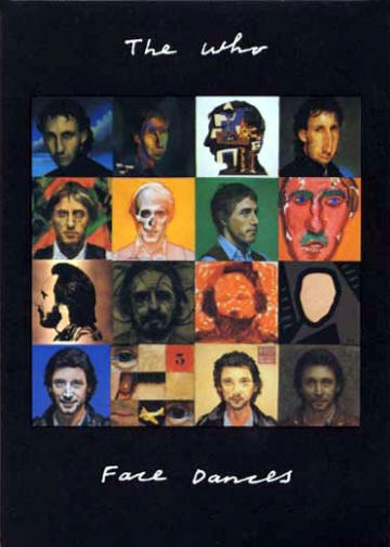 The Who - Face Dances Postcard - 1981 USA (Promo)