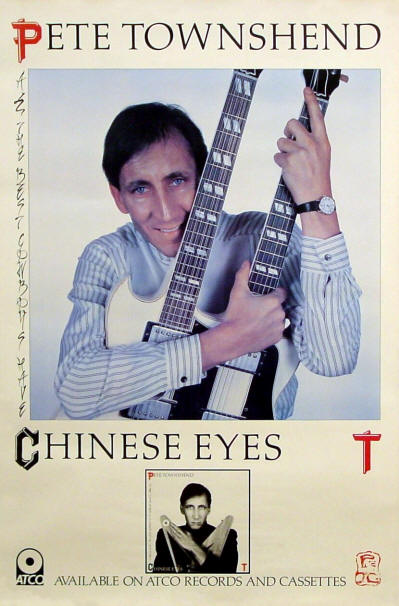 All The Best Cowboys Have Chinese Eyes - 1982 USA - Pete Townshend (Promo)