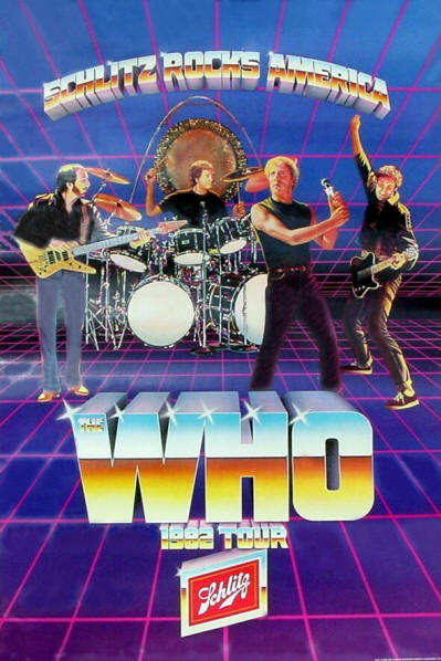 The Who - Schlitz Rocks America - 1982 USA (Promo)