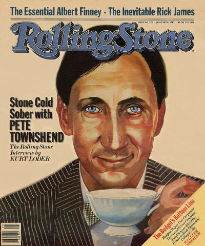 Pete Townshend - USA - Rolling Stone - June 24, 1982