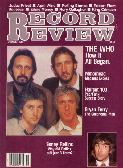 The Who - USA - Record Review - October, 1982