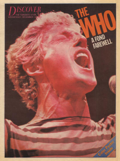 The Who - Canada - Discover - December 15, 1982