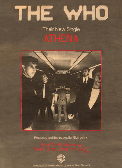 The Who - Athena - 1982 USA