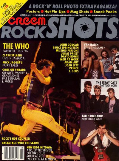 The Who - USA - Creem - June, 1983