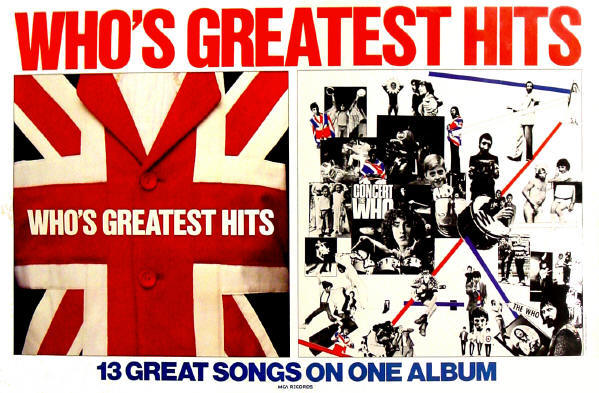 The Who - Who's Greatest Hits - 1983 USA (Promo)