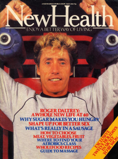 Roger Daltrey - UK - New Health - May, 1984