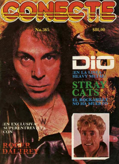 Roger Daltrey - Mexico - Conecte 1984 (Front Cover)