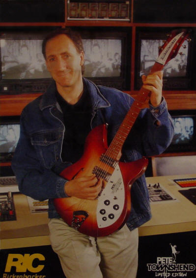 Pete Townshend - Rickenbacker - 1985 USA (Promo)