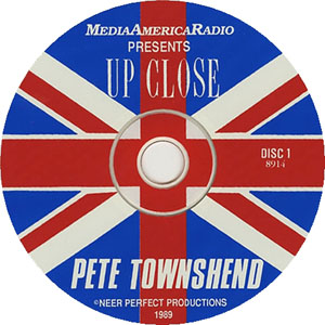 Pete Townshend - Up Close - Radio Show CD (Promo)