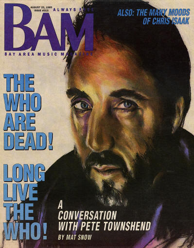 Pete Townshend - USA - BAM - August 25, 1989
