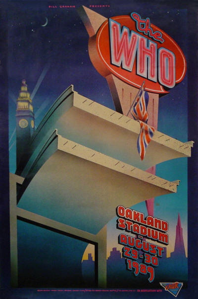 The Who - Oakland Stadium - August 29-30, 1989 USA